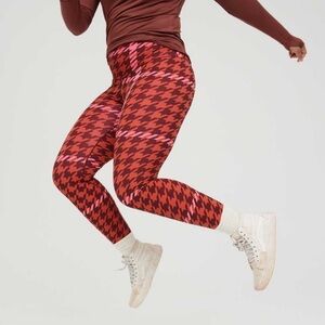 Offline by Aerie Real Me Xtra printed houndstooth 7/8 hi-rise leggings